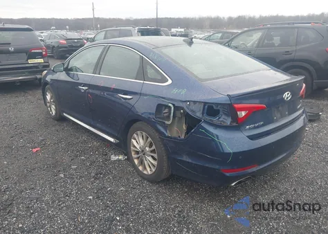 2015 Hyundai Sonata Limited from USA, damaged, VIN 5NPE34AFXFH252406